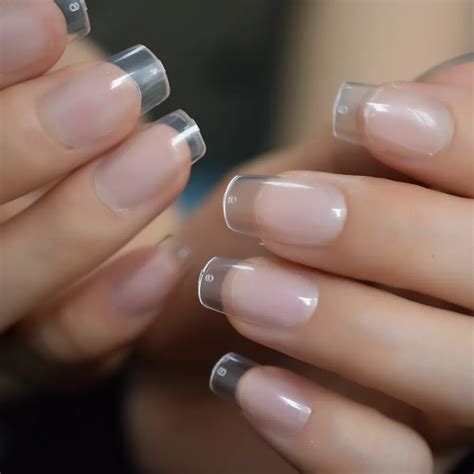 This product is ideal for those looking for a long-lasting, professional-looking manicure without having to go to a salon. . Clear fake nails